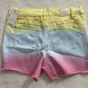 Judy blue high waisted multi color shorts